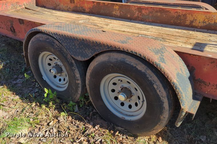 image for item LY9481 Shop built  utility trailer