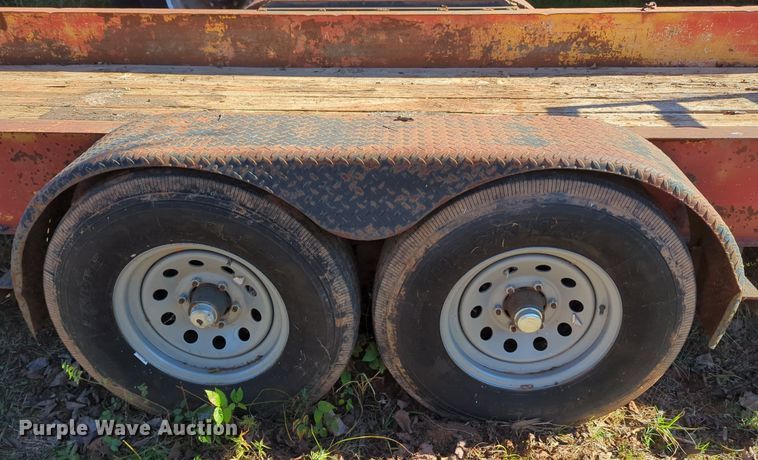 image for item LY9481 Shop built  utility trailer