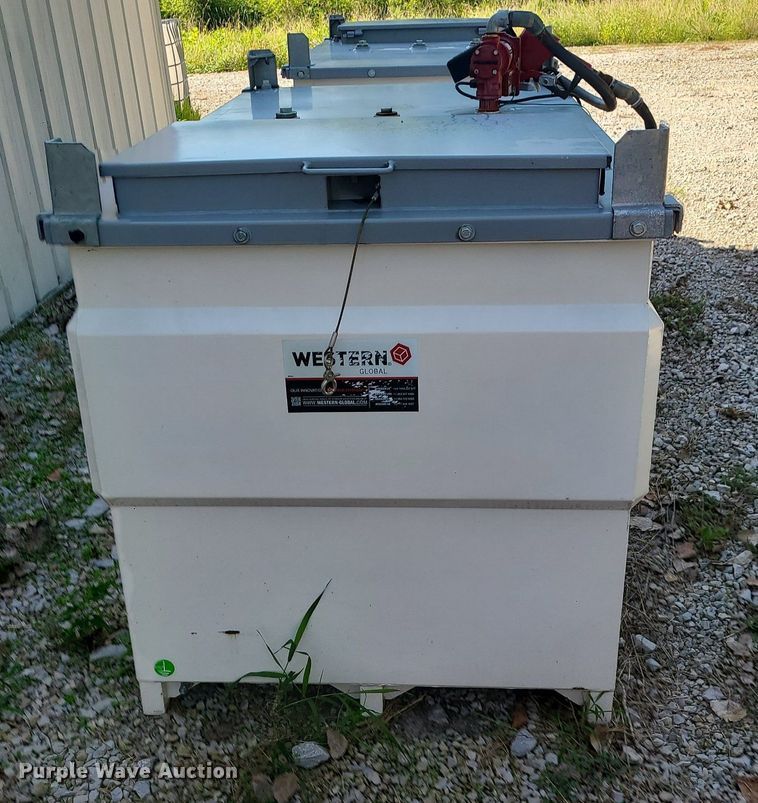 image for item MG9735 2017 Western Global Fuel Cube FCP500  tank