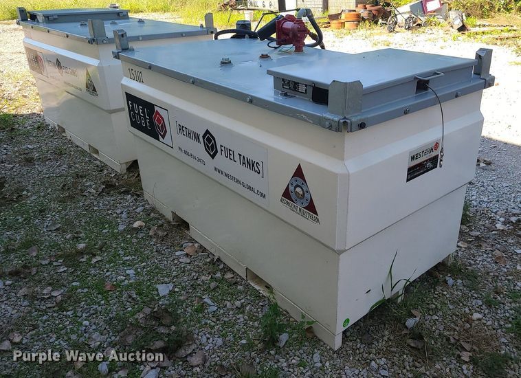 image for item MG9735 2017 Western Global Fuel Cube FCP500  tank