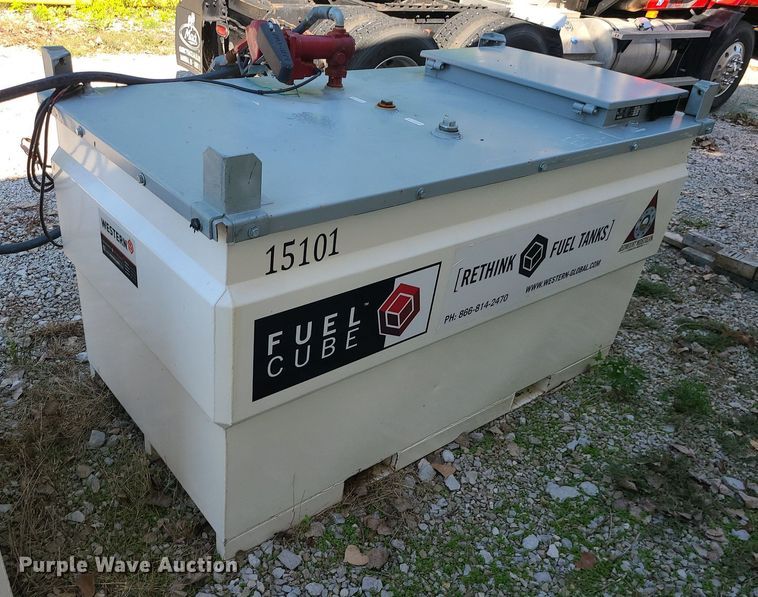 image for item MG9735 2017 Western Global Fuel Cube FCP500  tank