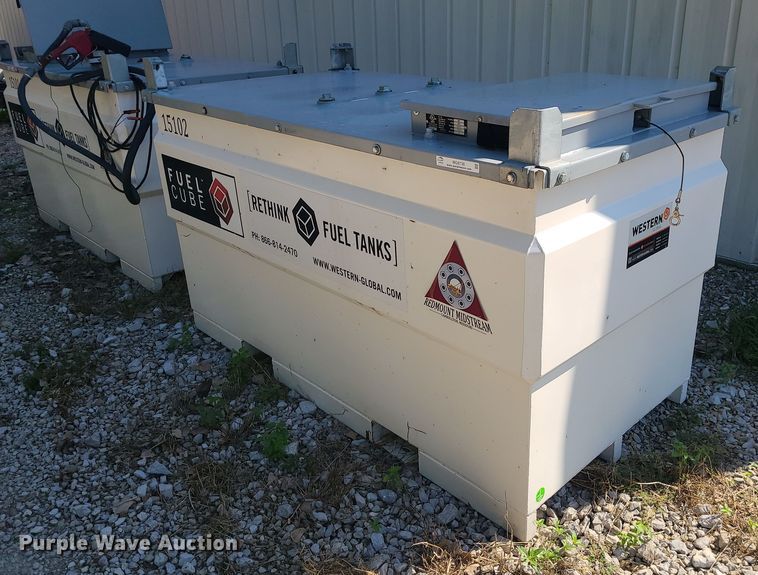 image for item MG9736 2017 Western Global Fuel Cube FCP500  tank