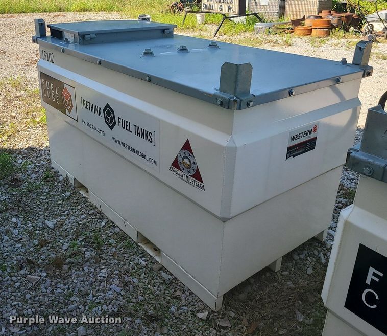 image for item MG9736 2017 Western Global Fuel Cube FCP500  tank