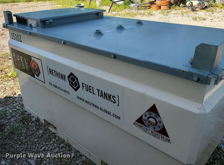 image for item MG9736 2017 Western Global Fuel Cube FCP500  tank