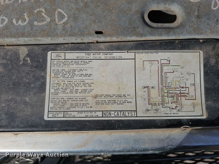 image for item MH9518 1986 Ford F350  pickup truck