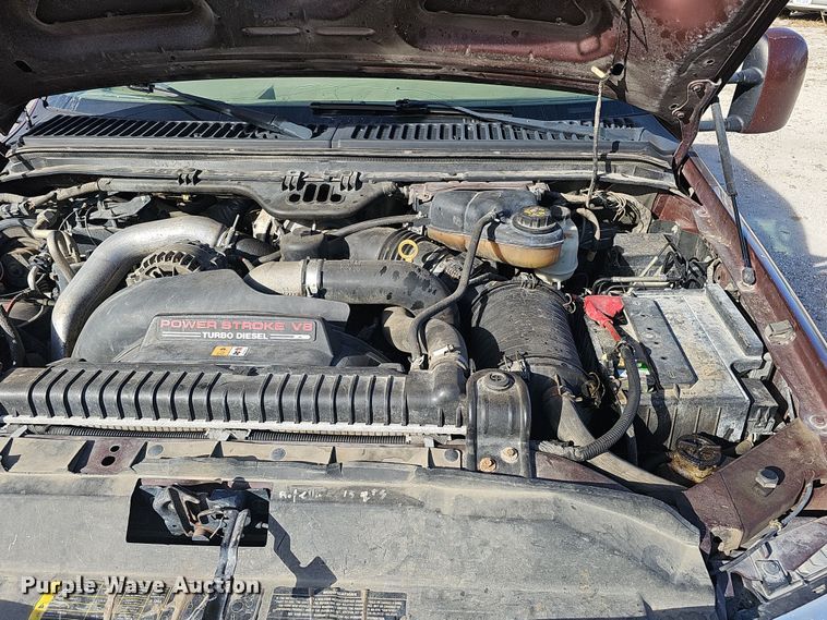 image for item MH9519 2007  Ford F350 Super Duty Lariat King Ranch  Crew Cab pickup truck