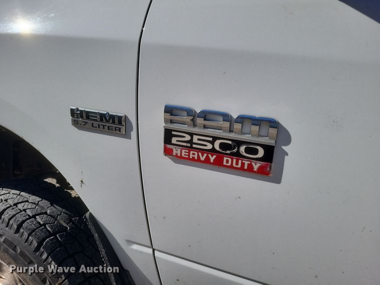 image for item MI9821 2012 Dodge Ram 2500 HD  pickup truck