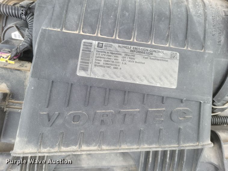 image for item MI9833 2014 Chevrolet Express  van