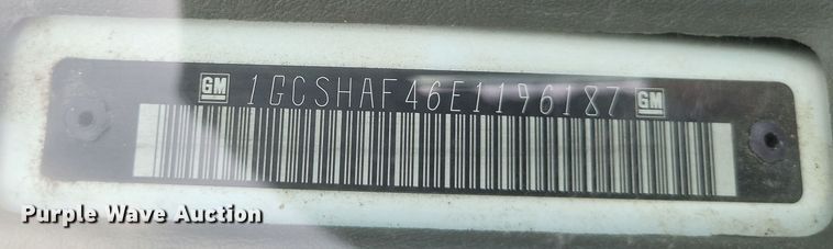 image for item MI9833 2014 Chevrolet Express  van