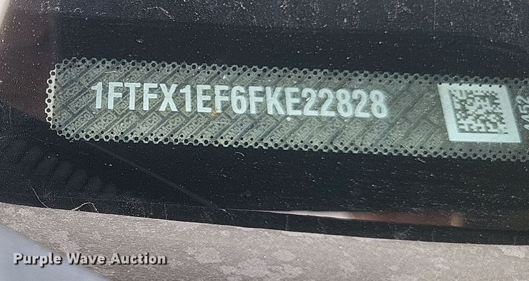 image for item MI9836 2015 Ford F150 XL  SuperCab pickup truck