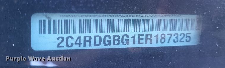 image for item MI9842 2014 Dodge Grand Caravan  van