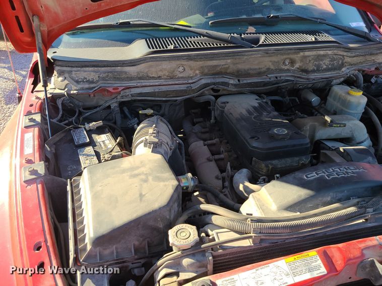 image for item MJ9522 2003 Dodge Ram 2500  Quad Cab pickup truck