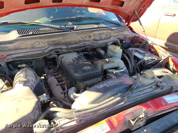 image for item MJ9522 2003 Dodge Ram 2500  Quad Cab pickup truck