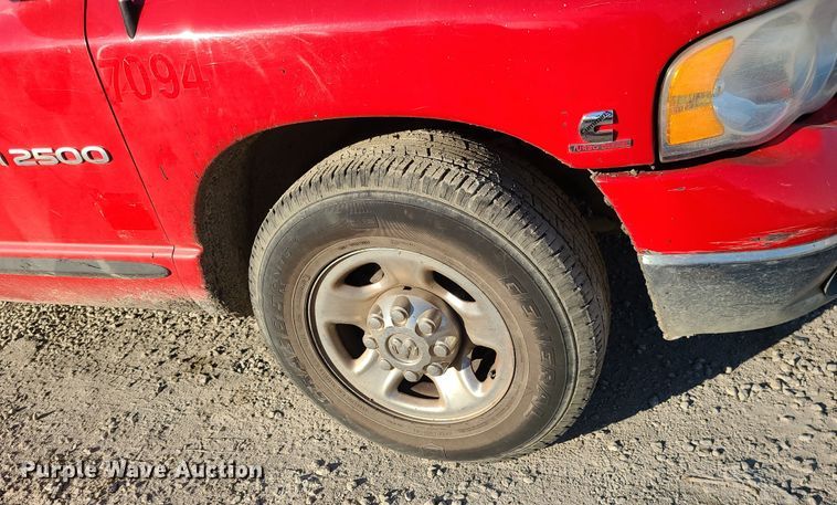 image for item MJ9522 2003 Dodge Ram 2500  Quad Cab pickup truck