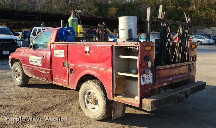 image for item MJ9523 1994 Dodge Ram 2500  utility bed pickup truck