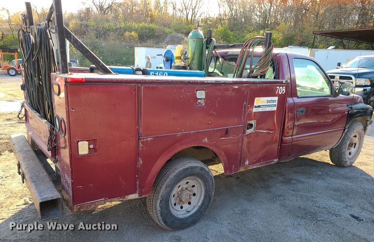 image for item MJ9523 1994 Dodge Ram 2500  utility bed pickup truck