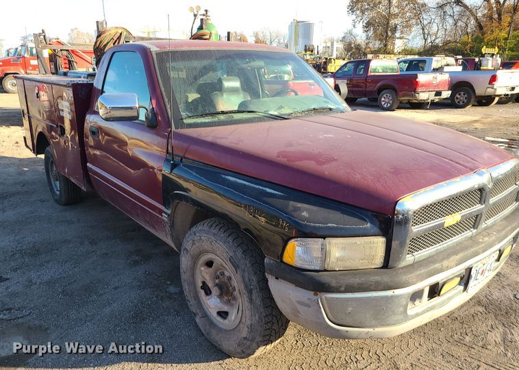 image for item MJ9523 1994 Dodge Ram 2500  utility bed pickup truck