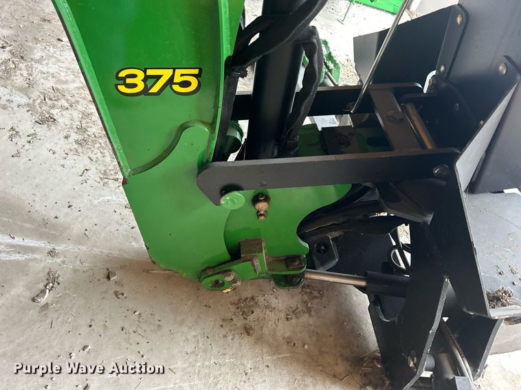 image for item MO9091 2010 John Deere 375  backhoe attachment