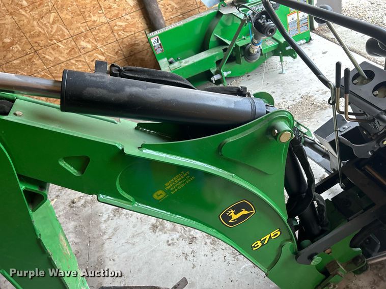 image for item MO9091 2010 John Deere 375  backhoe attachment
