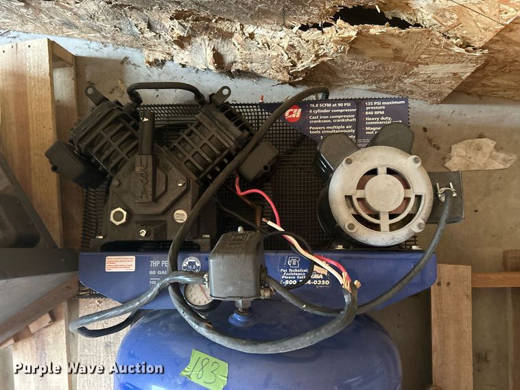 image for item MO9092 Campbell Hausfeld CIQ71060V  air compressor