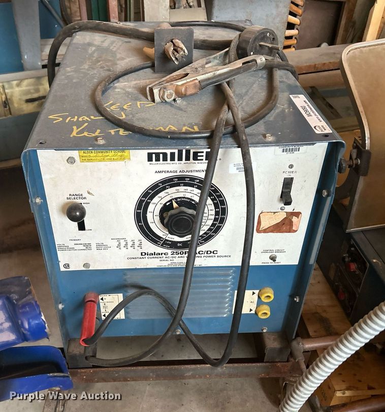 image for item MO9093 Miller Dialarc 250P-AC/DC  welder