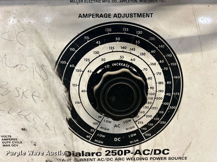 image for item MO9100 Miller Dialarc 250P-AC/DC  welder