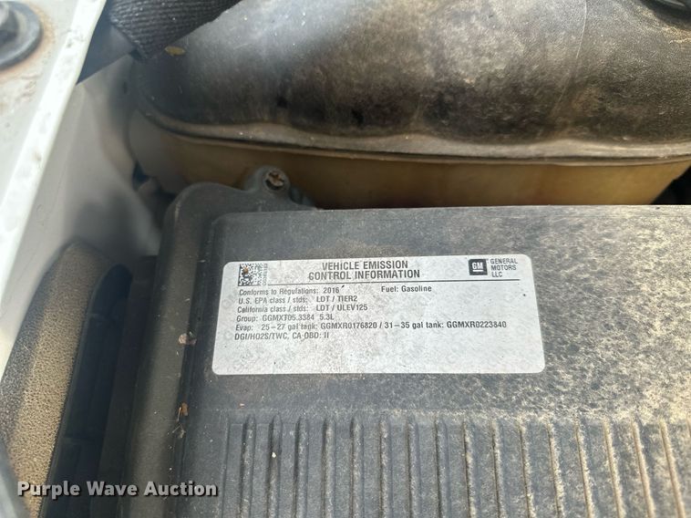 image for item MQ9531 2016 Chevrolet Silverado 1500  Crew Cab pickup truck