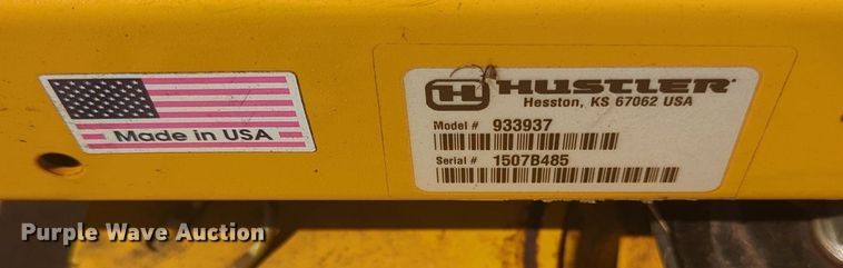 image for item MX9394 Hustler 933937  ZTR lawn mower