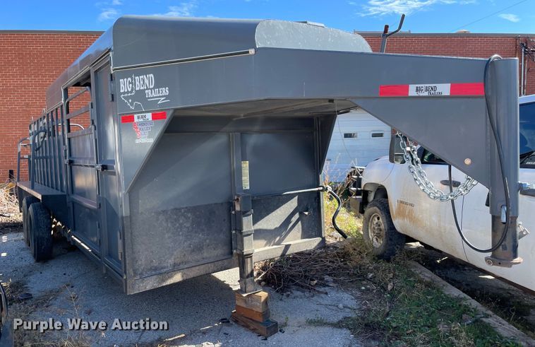 image for item NA9703 2021 Big Bend  livestock trailer