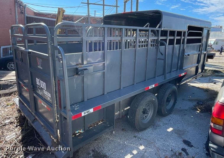 image for item NA9703 2021 Big Bend  livestock trailer