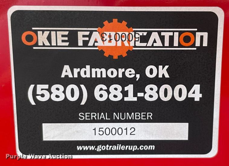 image for item NA9714 Okie Fabrication  roll-off container