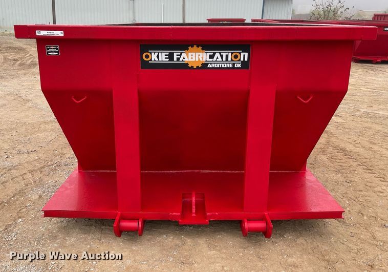 image for item NA9715 Okie Fabrication  roll-off container