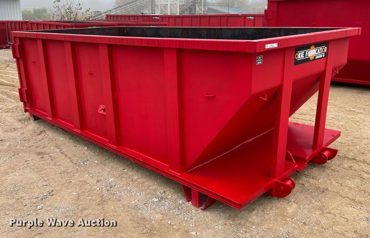 image for item NA9715 Okie Fabrication  roll-off container
