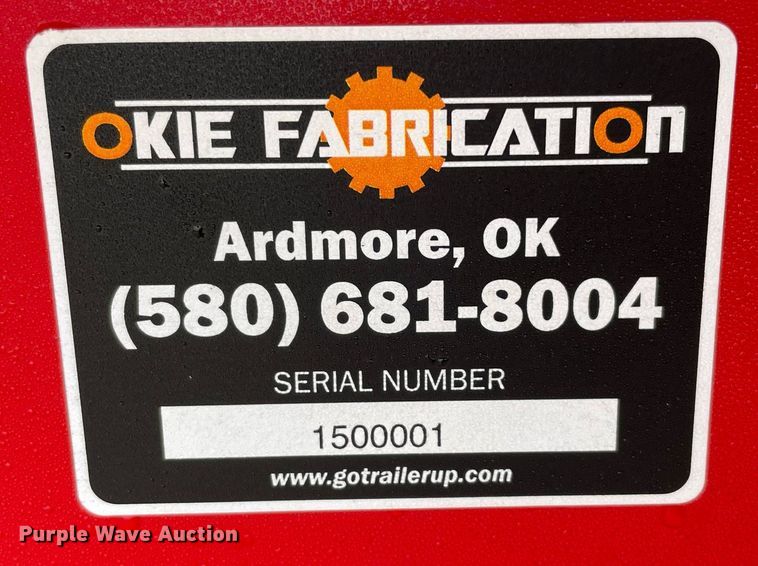 image for item NA9715 Okie Fabrication  roll-off container