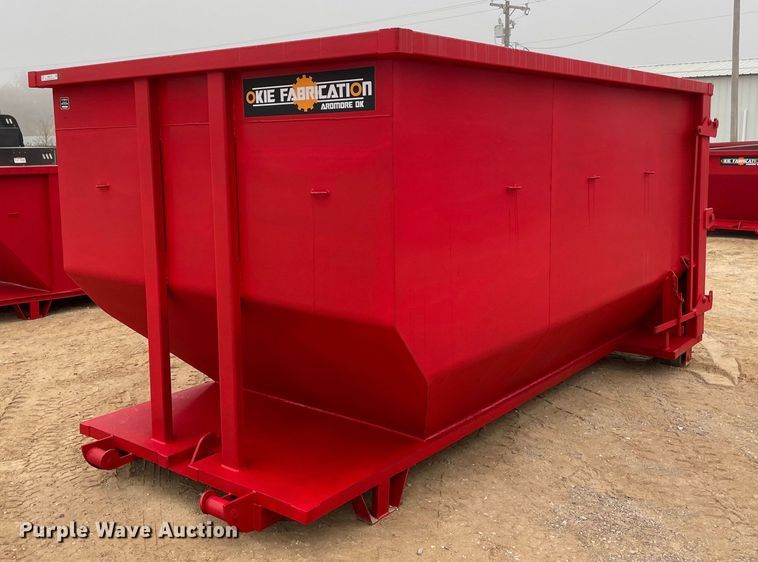 image for item NA9716 Okie Fabrication  roll-off container 