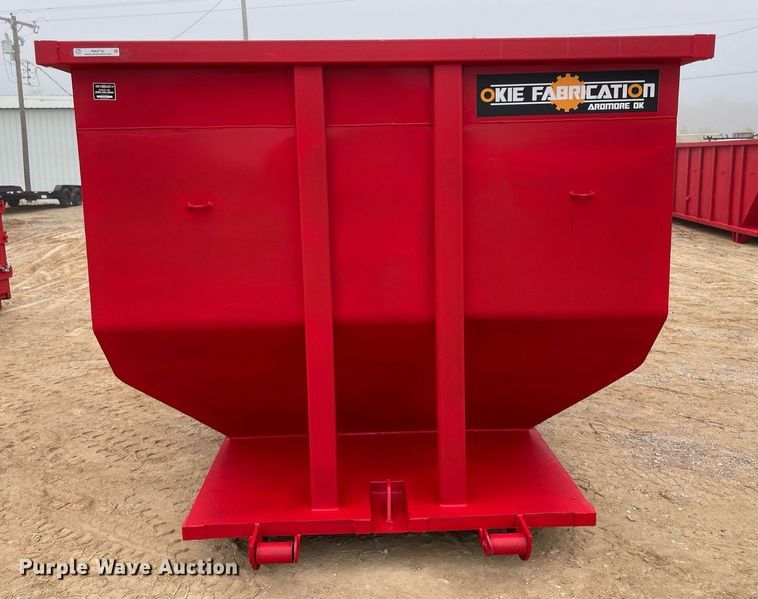image for item NA9716 Okie Fabrication  roll-off container 