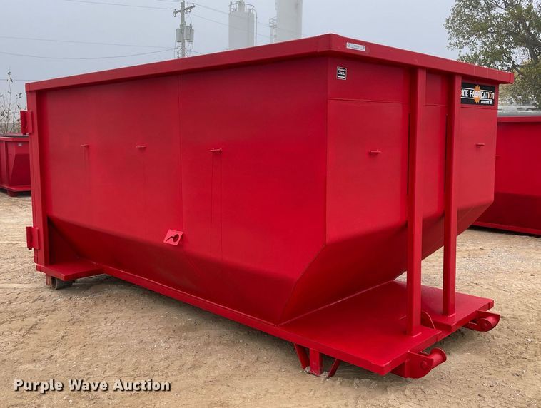 image for item NA9716 Okie Fabrication  roll-off container 