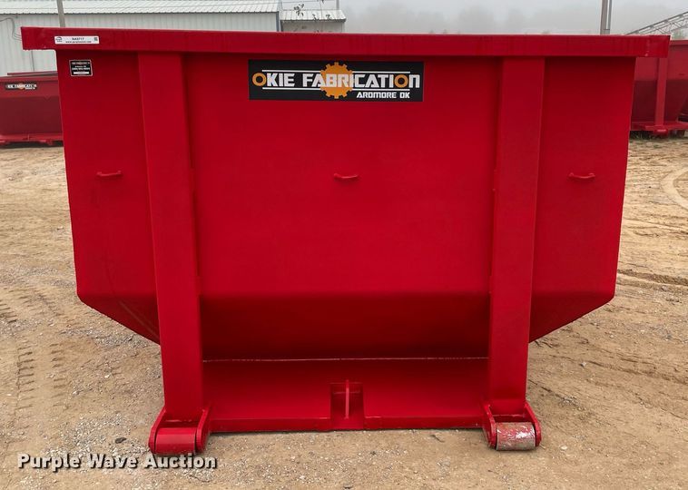 image for item NA9717 Okie Fabrication  roll-off container