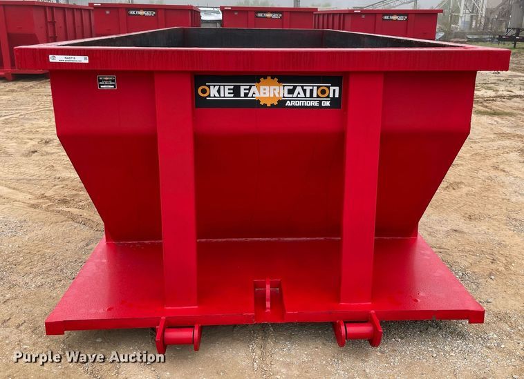 image for item NA9718 Okie Fabrication  roll-off container