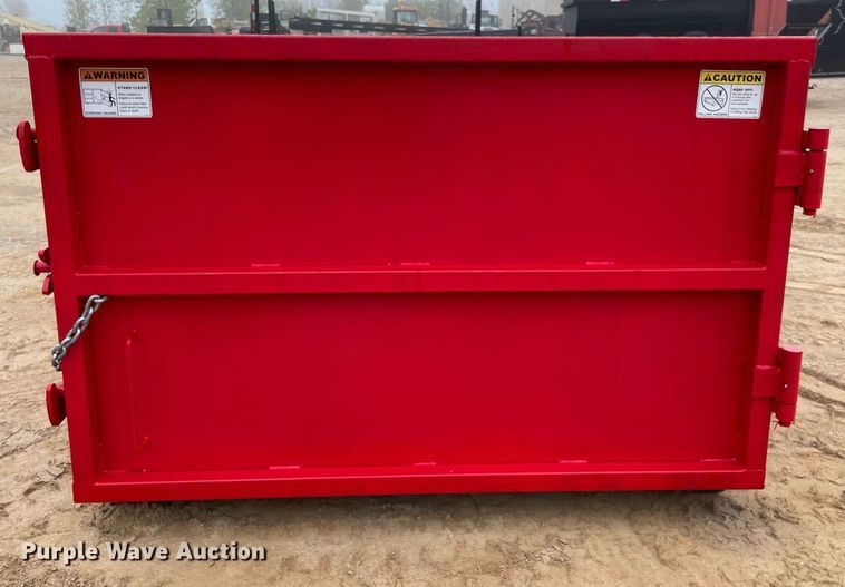 image for item NA9718 Okie Fabrication  roll-off container