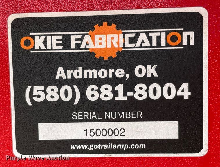 image for item NA9718 Okie Fabrication  roll-off container