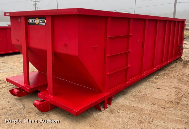 image for item NA9719 Okie Fabrication  roll-off container 