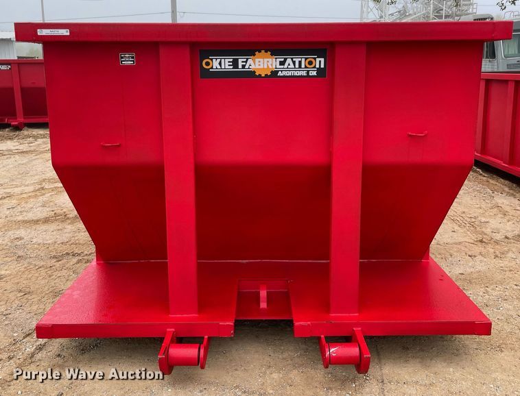 image for item NA9719 Okie Fabrication  roll-off container 
