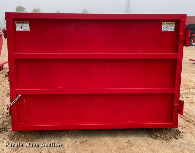 image for item NA9719 Okie Fabrication  roll-off container 