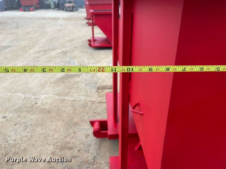 image for item NA9719 Okie Fabrication  roll-off container 