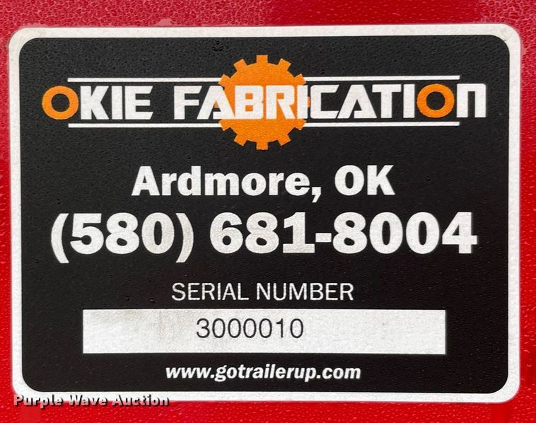 image for item NA9719 Okie Fabrication  roll-off container 