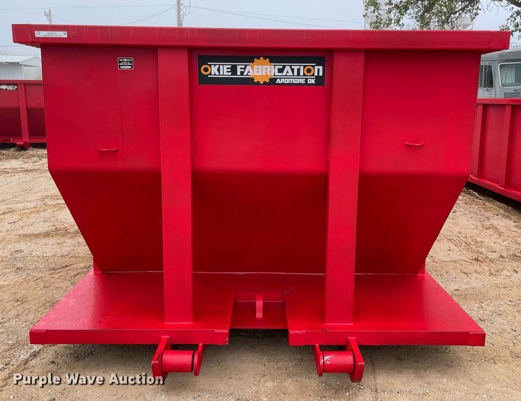 image for item NA9720 Okie Fabrication  roll-off container