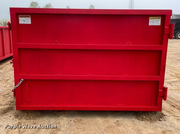 image for item NA9720 Okie Fabrication  roll-off container