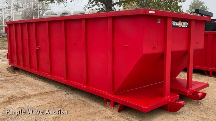 image for item NA9721 Okie Fabrication  roll-off container