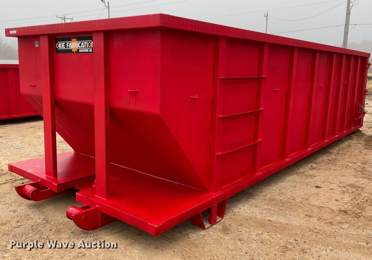 image for item NA9721 Okie Fabrication  roll-off container